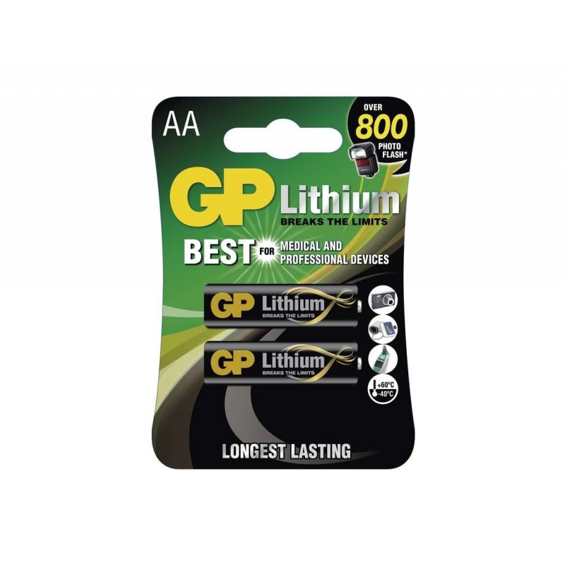 Baterije GP Lithium AA FR6, 1.5V - 4 kosi